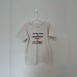 Vintage S.K. Sportswear ‘best thing at grandpa’s is grandma’ T-shirt
